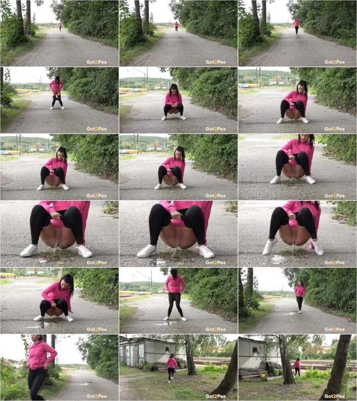 Dafne - Cutie Squatting to Pee Dec [FullHD 1080p] (Got2Pee)