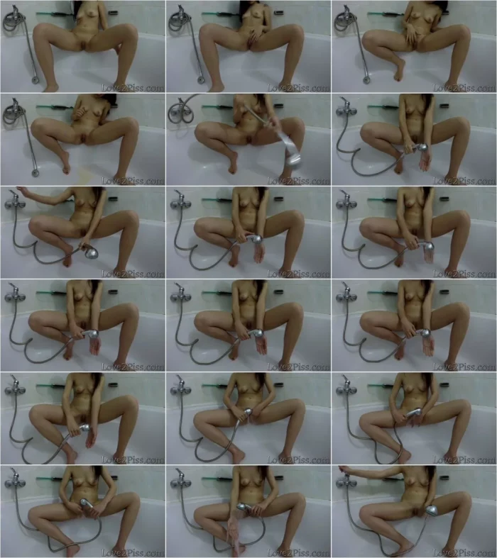 Ingrid - Emptying herself in the bathtub [FullHD 1080p] (Love2Piss)