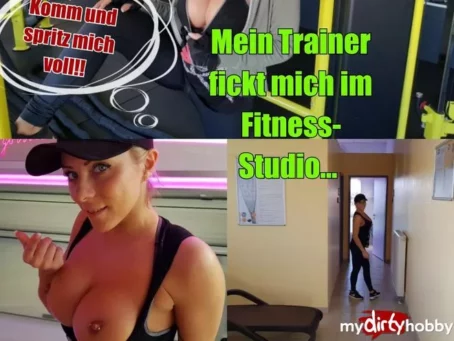 LilliVanilli - Mein Trainer fickt mich im Studio! Public pur! [FullHD 1080p] (MDH)