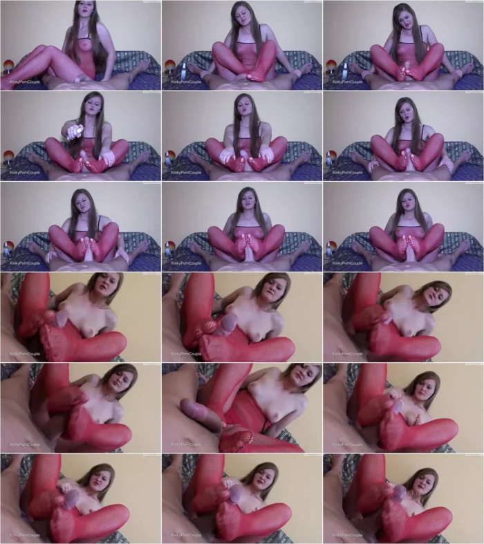 KinkyPornCouple - Footjob - Schwanz entsaftet [FullHD 1080p] (MDH)