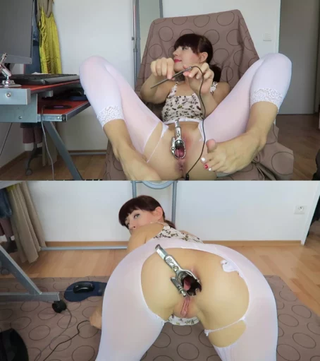 Mylene - Endoscope test. Cervix, rectum hot views [FullHD 1080p] (ManyVids)