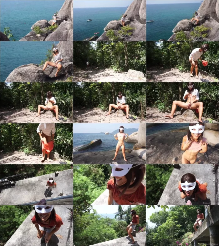 BruceAndMorgan - Morgan Peeing in Nature [FullHD 1080p] (MDH)
