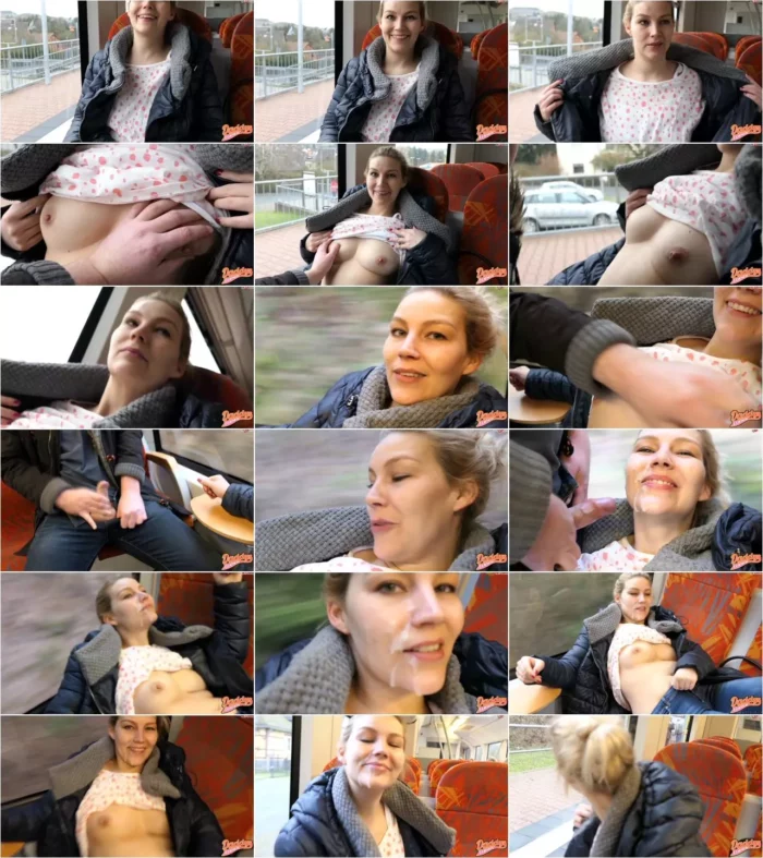 DaddysLuder - Gesichtsbefruchtung im Zug! Wer fahrt nachstes Mal mit? [FullHD 1080p] (MDH)