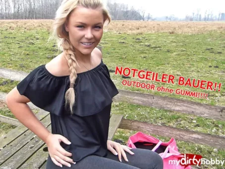 Bibixxx - Notgeiler Bauer!!! Outdoor ohne Gummi!!! [FullHD 1080p] (MDH)