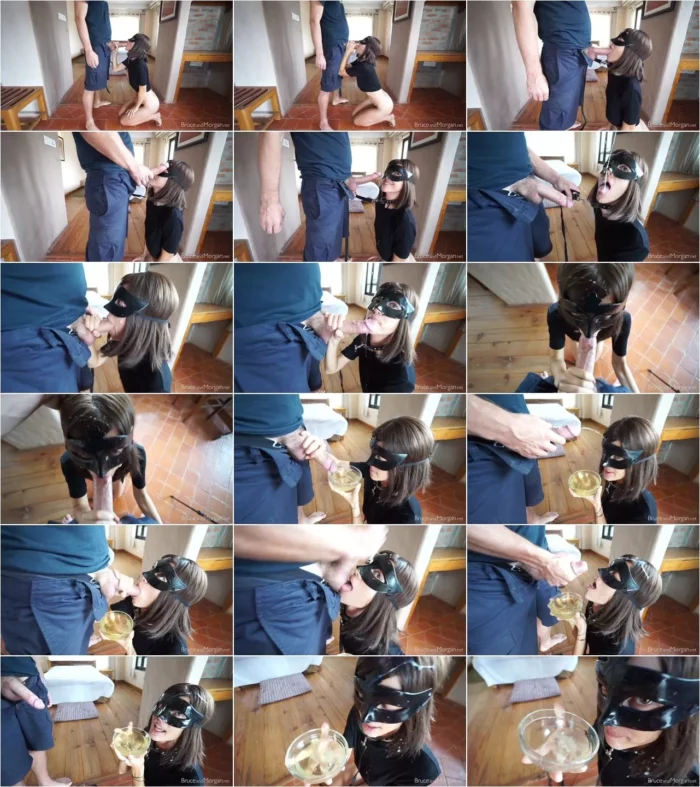 BruceAndMorgan - Chaotischer Blowjob - 08.06.2018 [FullHD 1080p] (MDH)