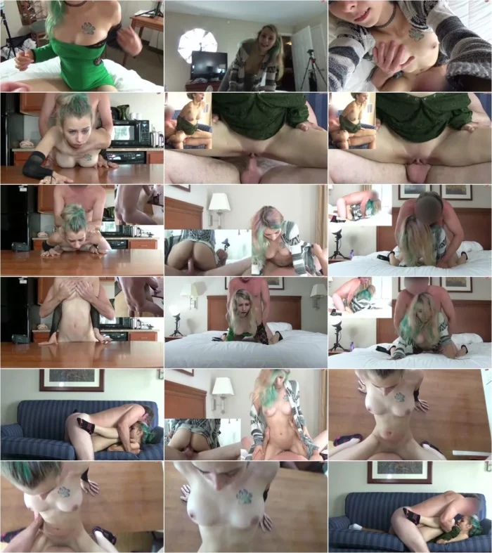 JayBank - Bestes von 18yo Green Haired Creampie Girl [FullHD 1080p] (MDH)