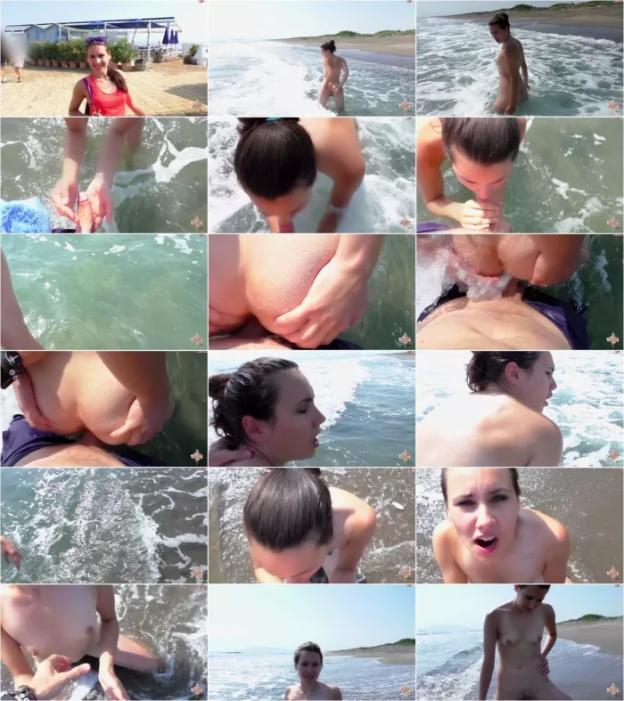 Jenny_Stella - Mein erstes Mal, Sex am Strand! Dazu mega public! [FullHD 1080p] (MDH)