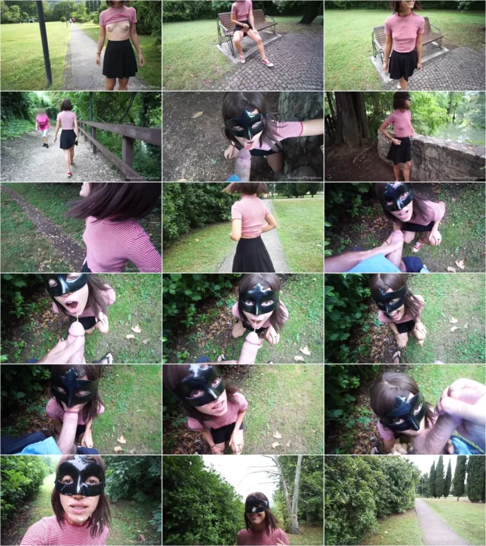 BruceAndMorgan - Cum Walk im offentlichen Park - 13.07.2018 [FullHD 1080p] (MDH)