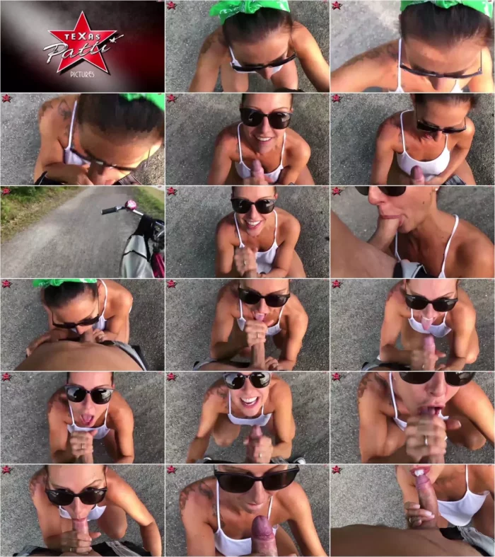 TexasPatti - Public Blowjob - Radtour am Kanal [FullHD 1080p] (MDH)