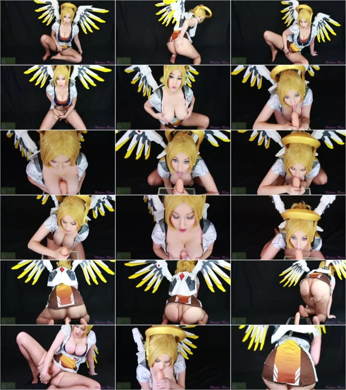 Hidori Rose - Mercy from Overwatch secret animations [FullHD 1080p] (ManyVids)