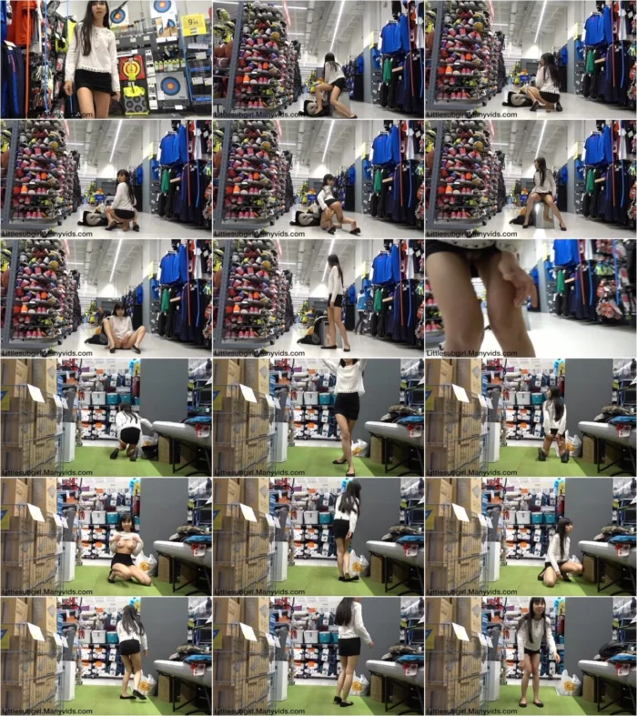 Littlesubgirl - Get Busted In Sports Store Anal & Squirt [FullHD 1080p] (ManyVids)