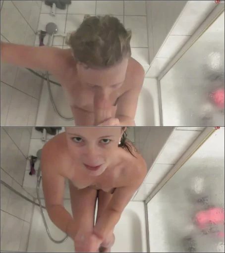 BunnyDiamond - Meine erste Tittenbesamung in der Dusche!! [FullHD 1080p] (MDH)