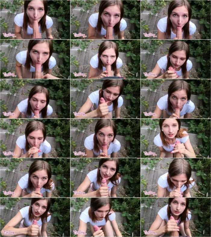 EvaBerg - Mega Public! Blowjob vor allen Leuten! [FullHD 1080p] (MDH)