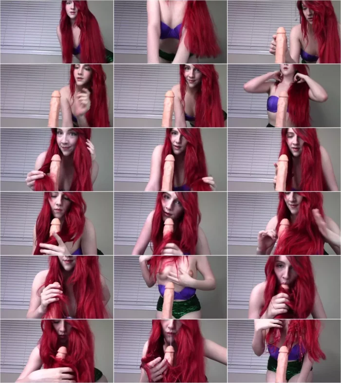 MissPrincessKay - Little Mermaid Ariel Hair Job Video - 12.09.2018 [FullHD 1080p] (ManyVids)