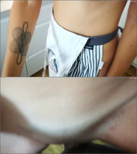 LiaLion - OMG!! Vom Stiefdaddy in der Kuche uberrascht!!! mit Nylons [FullHD 1080p] (MDH)