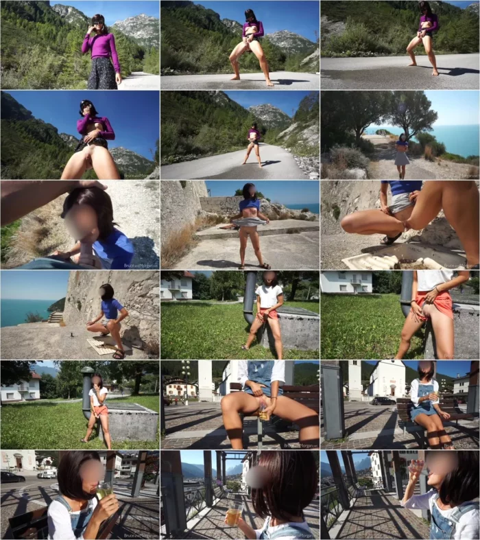 BruceAndMorgan - Best of - Morgan an offentlichen Platzen pissen - 19.09.2018 [FullHD 1080p] (MDH)