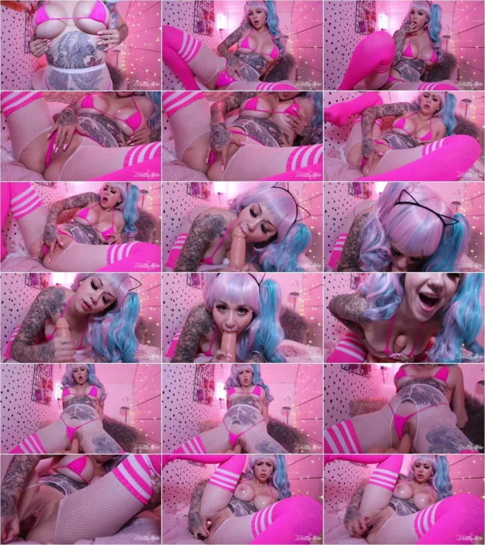 Loretta Rose - SQUIRTING ANIME BABE FUCKS HUGE COCK – 01.09.2018 [FullHD 1080p] (ManyVids)