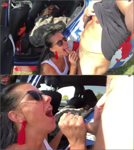 TexasPatti - Public Blowjob - direkt an der Strabe [FullHD 1080p] (MDH)