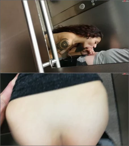 LishaLey - 7 heibe Minuten mit mir im Fahrstuhl [FullHD 1080p] (MDH)