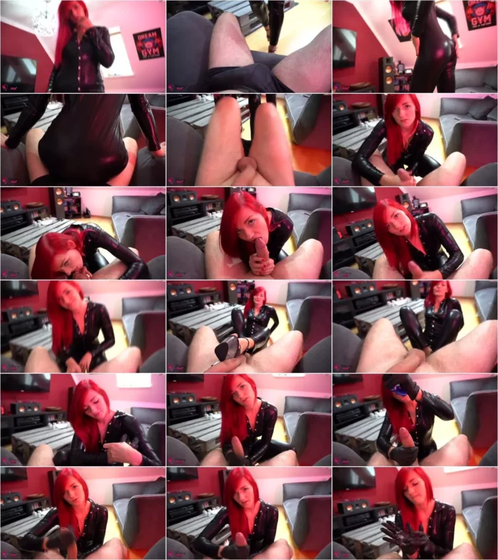MarryFox - Wetlookbitch entsaftet deinen Schwanz - Latexhandjob [FullHD 1080p] (MDH)