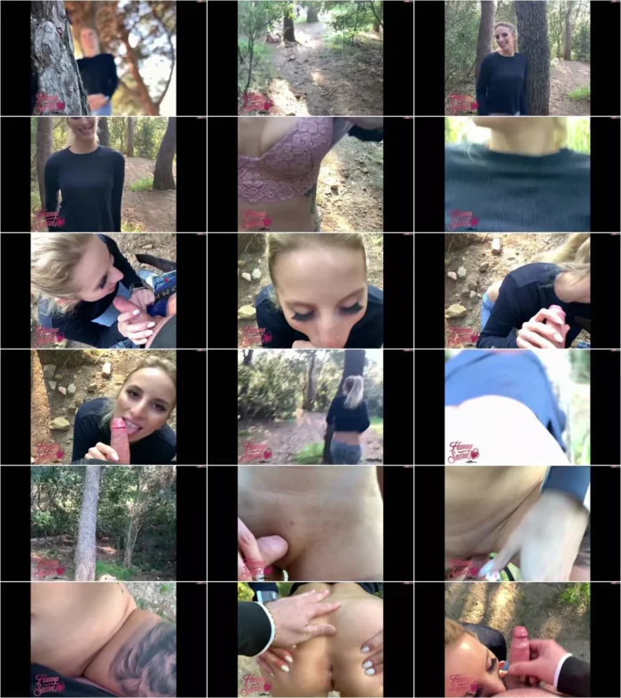 HannaSecret - Im Gebusch erwischt!!! PUBLICSEX in BARCELONA!!! [FullHD 1080p] (MDH)