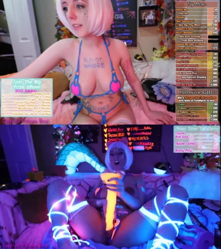 Princessberpl - MVLive Recording: Alien Rave Slut - 03.03.2019 [HD 720p] (M@nyVids)