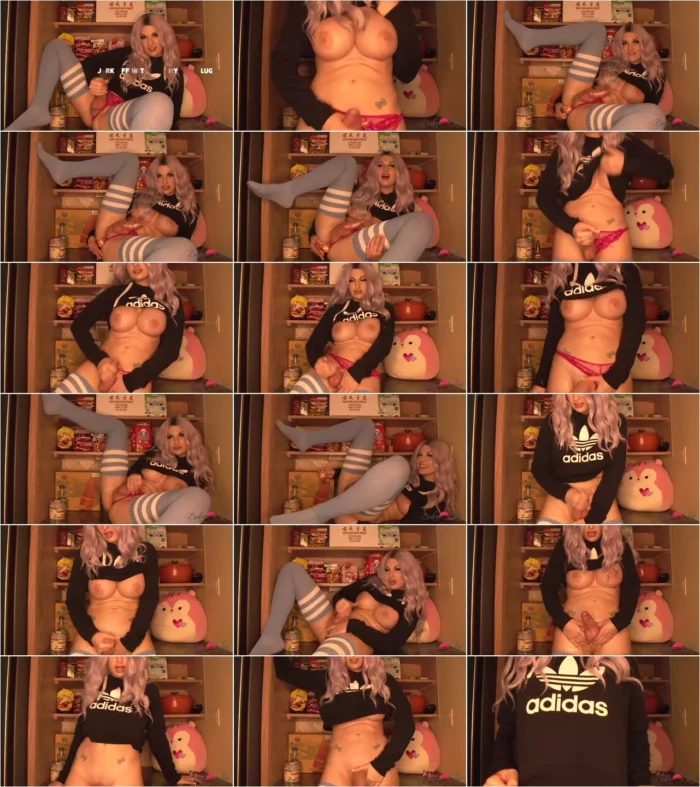 Bailey Jay - Jerk Off With Me & My Butt Plug [HD 720p] (TS-BaileyJay)