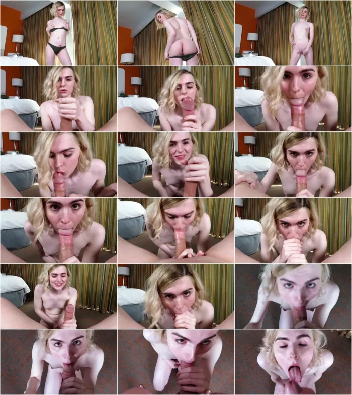 Ella Hollywood - Super Cute Teen Stunner Sucks You Off [HD 720p] (TSPOV)