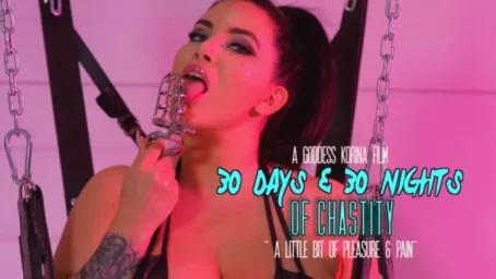 K0rina K0va - 30 days and 30 nights in Chastity (20.03.2019) [FullHD 1080p] (M@nyVids)