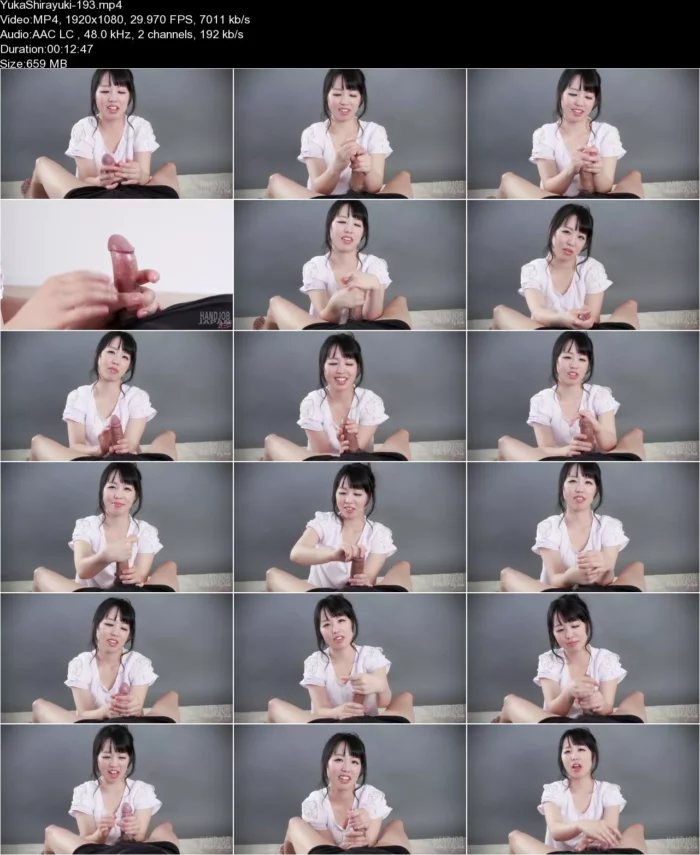 Yuka Shirayuki - Sexy Handjob [FullHD 1080p] (HandjobJapan)