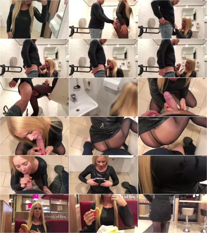 devil-sophie - Mega Vollgespritzt bei Burger K. - Fuck war ich eine cremige Latexschlampe [HD 720p] (MDH)