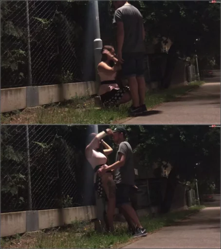 Gymbunny - Beim Outdoor Quicky in Prag erwischt [FullHD 1080p] (MDH)