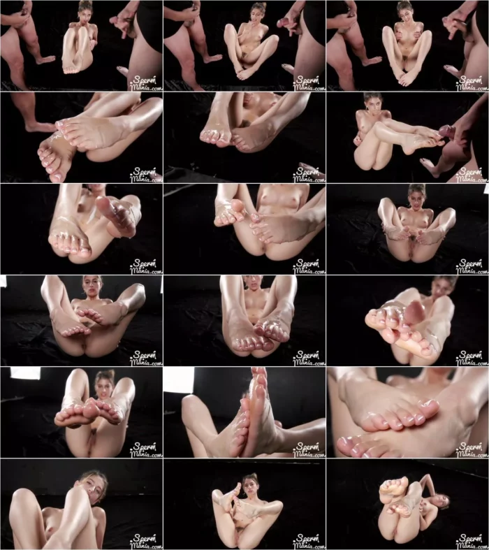 Kristen Scott - Kristen Scott\'s Cum Covered Footjob (19.04.2019) [FullHD 1080p] (SpermMania)