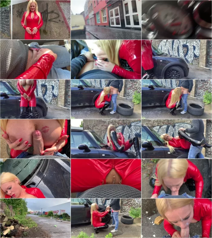 devil-sophie - Latex-Fotzen-Mudda-Milf auf Linienstrasse Public zerfickt und Augenbesamung [FullHD 1080p] (MDH)