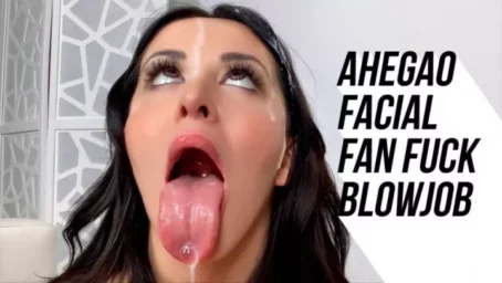 Larkin Love - Ahegao Facial Fan Fuck BJ Larkin Love (22.05.2019) [FullHD 1080p] (M@nyVids)
