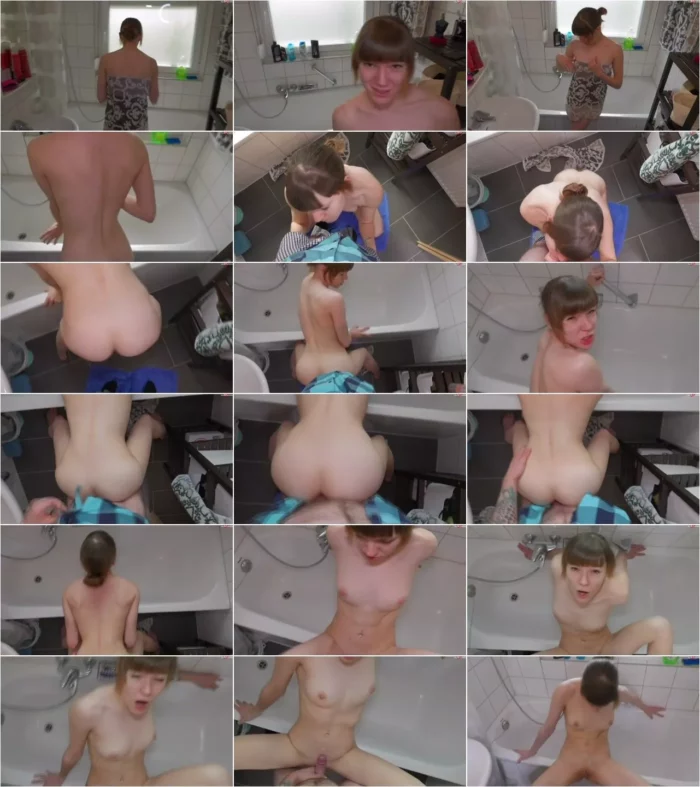 AnneEden - Psst - heimlich im WG Badezimmer gefickt [FullHD 1080p] (MDH)