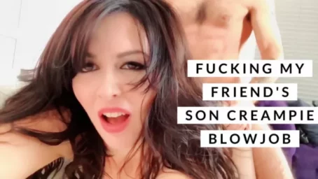 Larkin Love - Fucking My Friend's Son Creampie Blowjob (02.07.2019) [HD 720p] (M@nyVids)