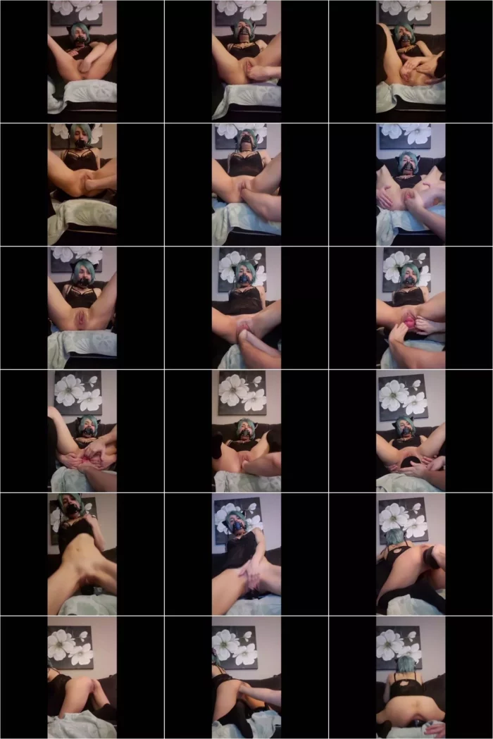 VixenxMoon - Gagged kitty gets doubled fisted & gaped (20.06.2019) [FullHD 1080p] (M@nyVids)