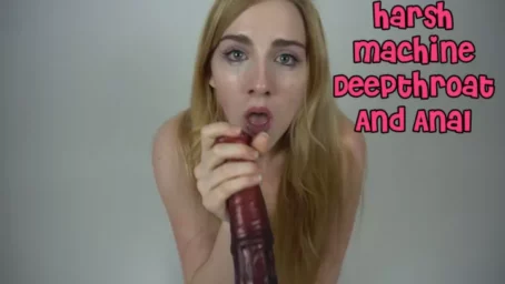 MissPrincessKay - Harsh Machine Deepthroat And Anal [FullHD 1080p] (M@nyVids)