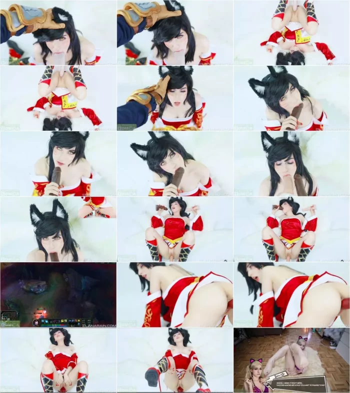 Lana Rain - Ahri Learns Top, Mid, Bottom, and Jungle (05.08.2019) [FullHD 1080p] (M@nyVids)
