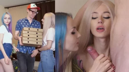 purple_bitch - No Cash And Sex With Pizza Delivery Guy (07.08.2019) [UltraHD/4K 2160p] (Teen)