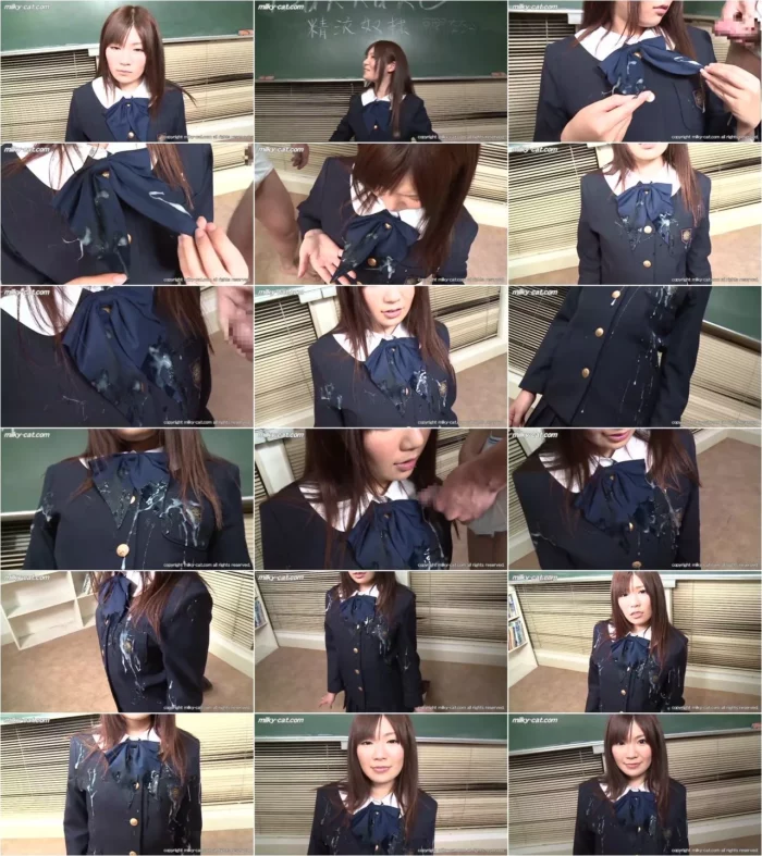Nanaka Kyono - The Bukkake Club Nanaka Kyono Uniform Bukkake #1 [FullHD 1080p] (Milkycat)