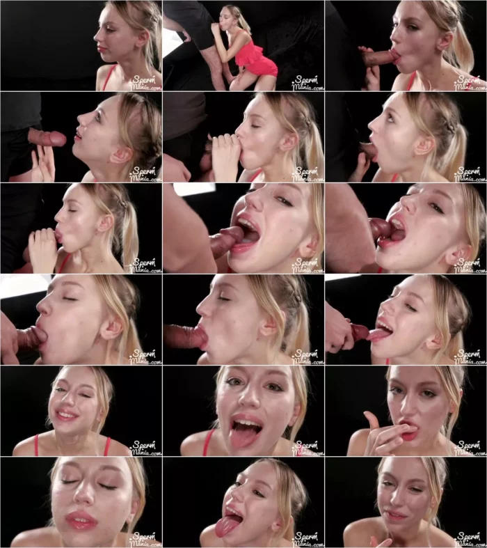 Kira Thorn - Kira Thorn swallows tons of thick white cumshots (16.08.2019) [FullHD 1080p] (SpermMania)