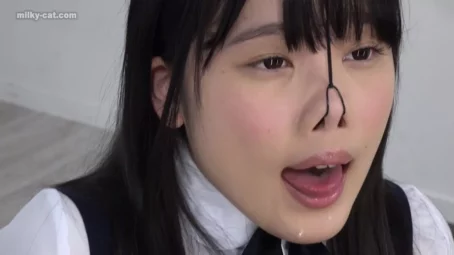 Aya Miyazaki - DMC-34 Bukkake Nose Hook Cum Slut Aya Miyazaki #1 [HD 720p] (Milkycat)