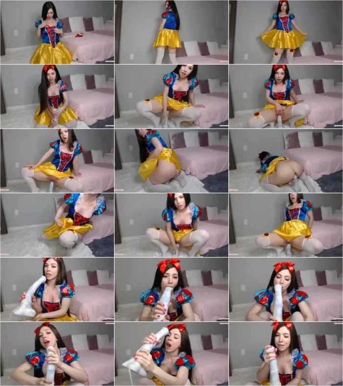 lilcanadiangirl - Snow White Horse Riding [FullHD 1080p] (Dildo)