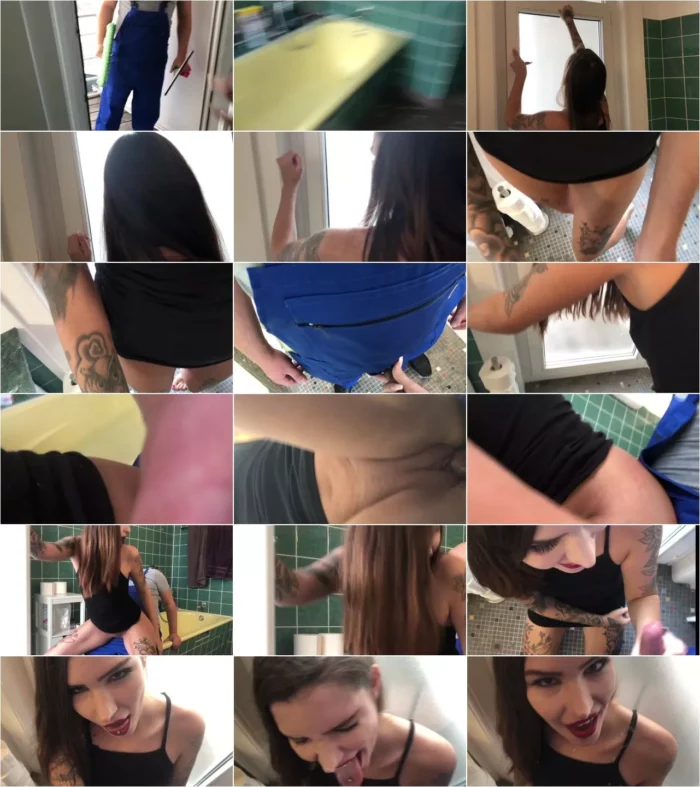 Sina-Valentini - Cumshot vom Fensterputzer [FullHD 1080p] (MDH)