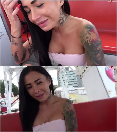 SnowWhite-Inked - Mega Krass!! Blowjob im Riesenrad! [HD 720p] (MDH)