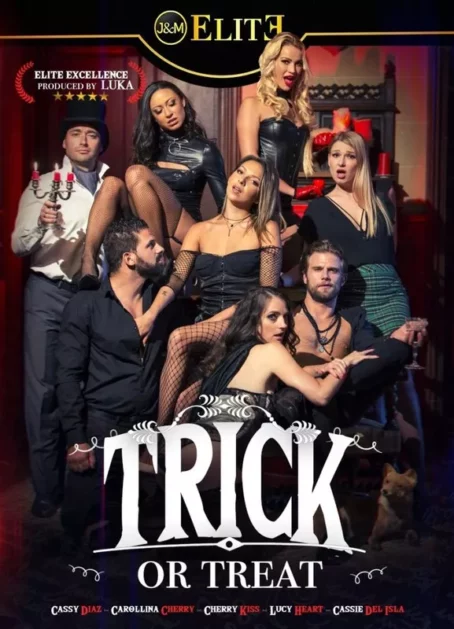 Cherry Kiss, Cassie Del Isla, Carolina Cherry, Cassy Diaz, Lucy Heart - Trick or Treat (2019) [HD 720p] (JacquieetMichelElite)