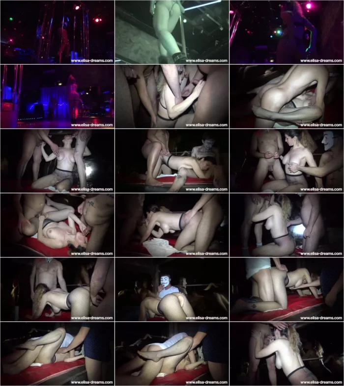 Elisa Dreams - Sexy married woman gets fucked by many guys in a club [FullHD 1080p] (Elisa-Dreams)