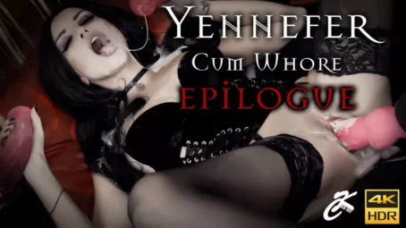 KsuColt - Yennefer Cum Whore. Epilogue. CST (08.10.2019) [UltraHD/4K 2160p] (Dildo)